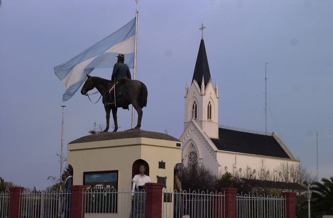 Plaza Levalle de Carhué